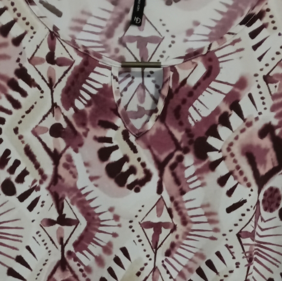 New Direction Curvy 3X 3/4 sleeve top - Picture 2 of 5